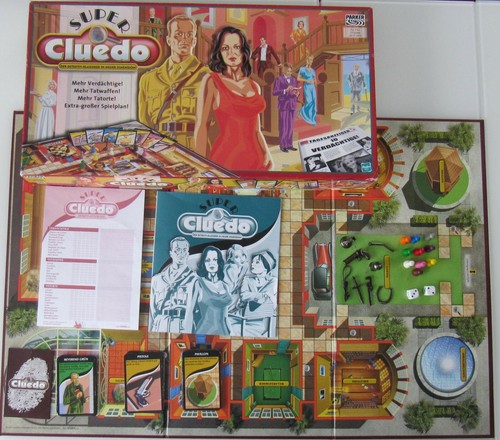 Super cluedo largest edition - super,