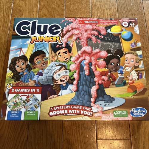 Clue junior board game - clue,