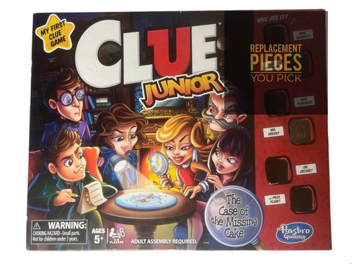 Clue junior board - clue, game