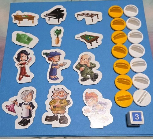 Clue moving tokens and a - clue,