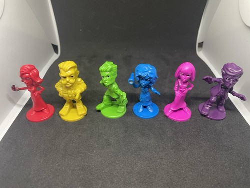 Clue boardgame figures - boardgame,