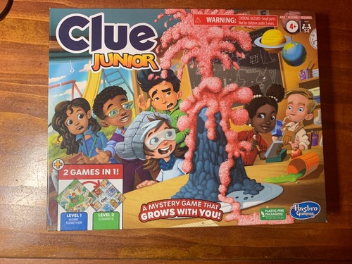 Used clue junior board game - junior,