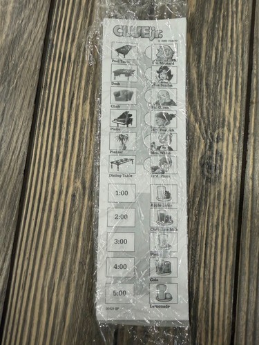 Replacement clue game pad - jr.,