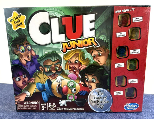 Clue junior board game - clue,
