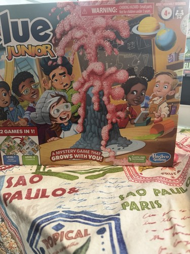 Clue junior game sided - clue, 2-sided