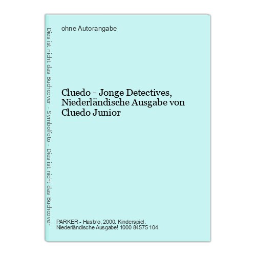 Cluedo jonge detectives - -,