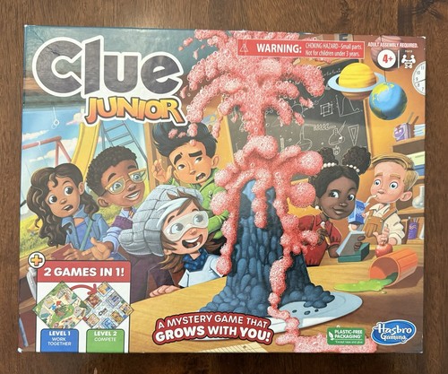 Clue junior game sided - clue, 2-sided