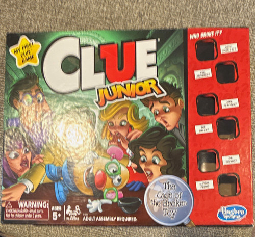Hasbro clue junior first - clue, my