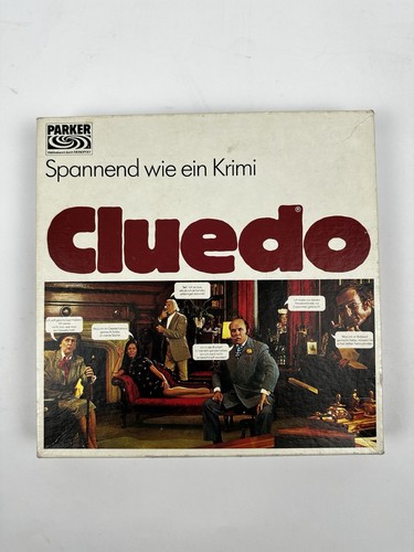 Cluedo parker 1982 board game - cluedo,